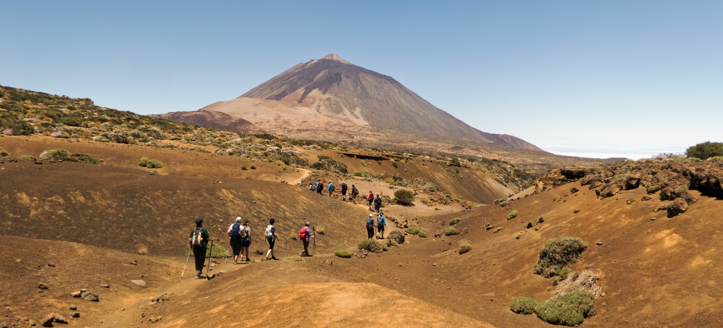 Wandern in der Caldera