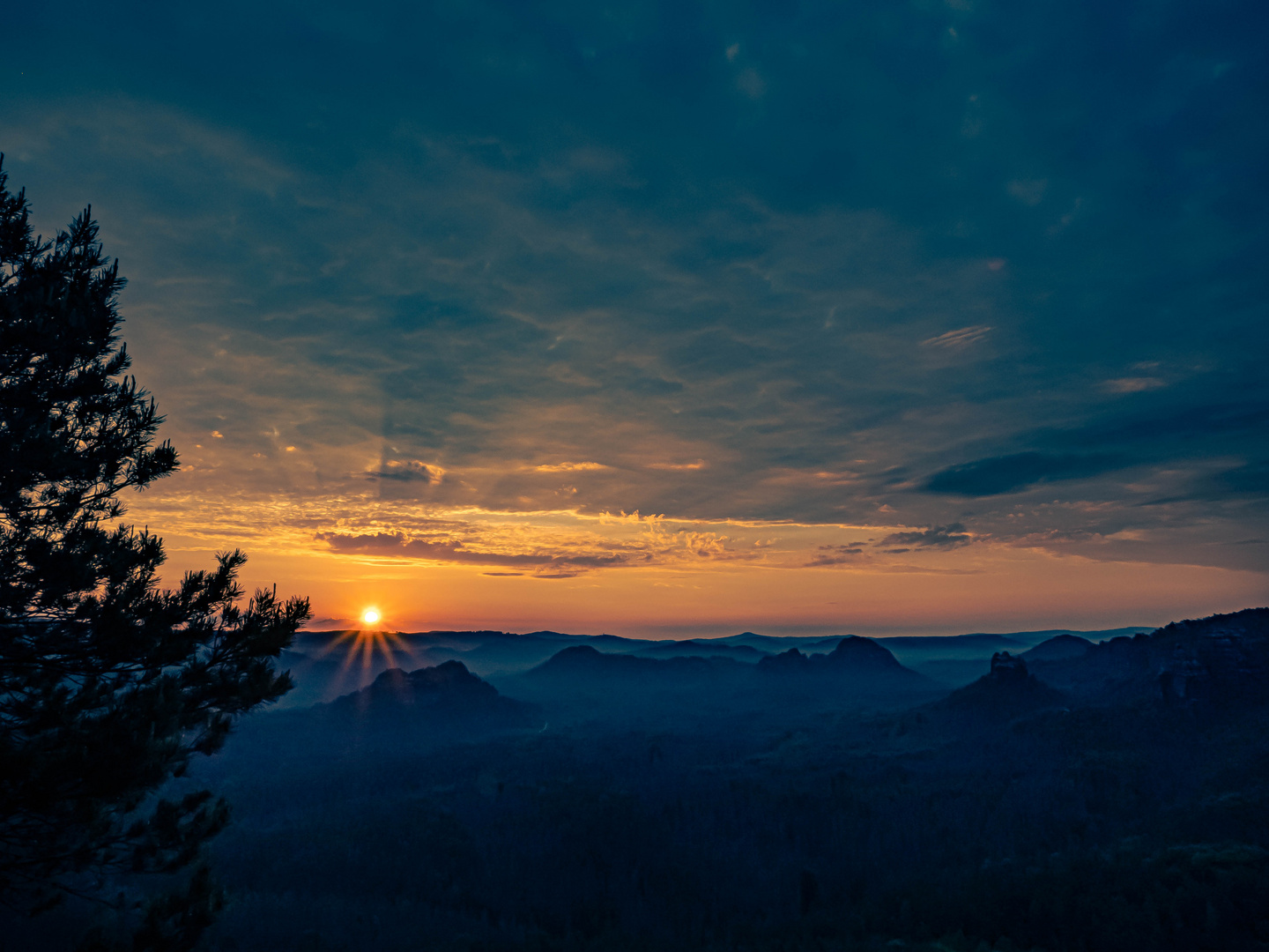 Wandern in der Elbsandsteinregion