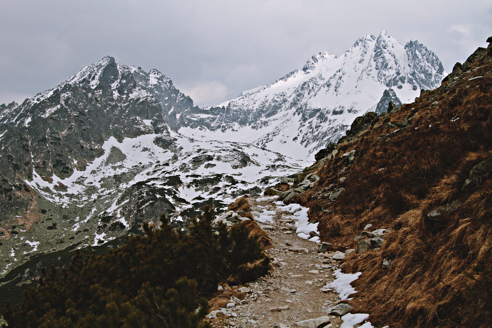 Wandern in der Hohen Tatra (Slowakei)