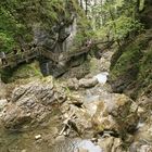 Wandern in der Klamm