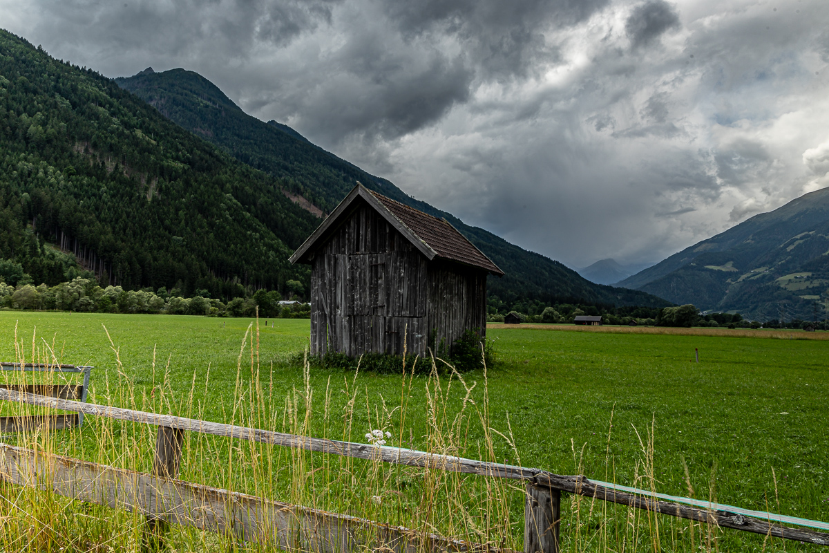 Wandern in Kärnten-Scheune, (Schuppen),