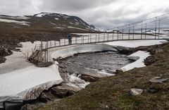 Wandern in Schweden- Genuss im Eis