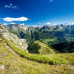 Wandern über dem Virgental