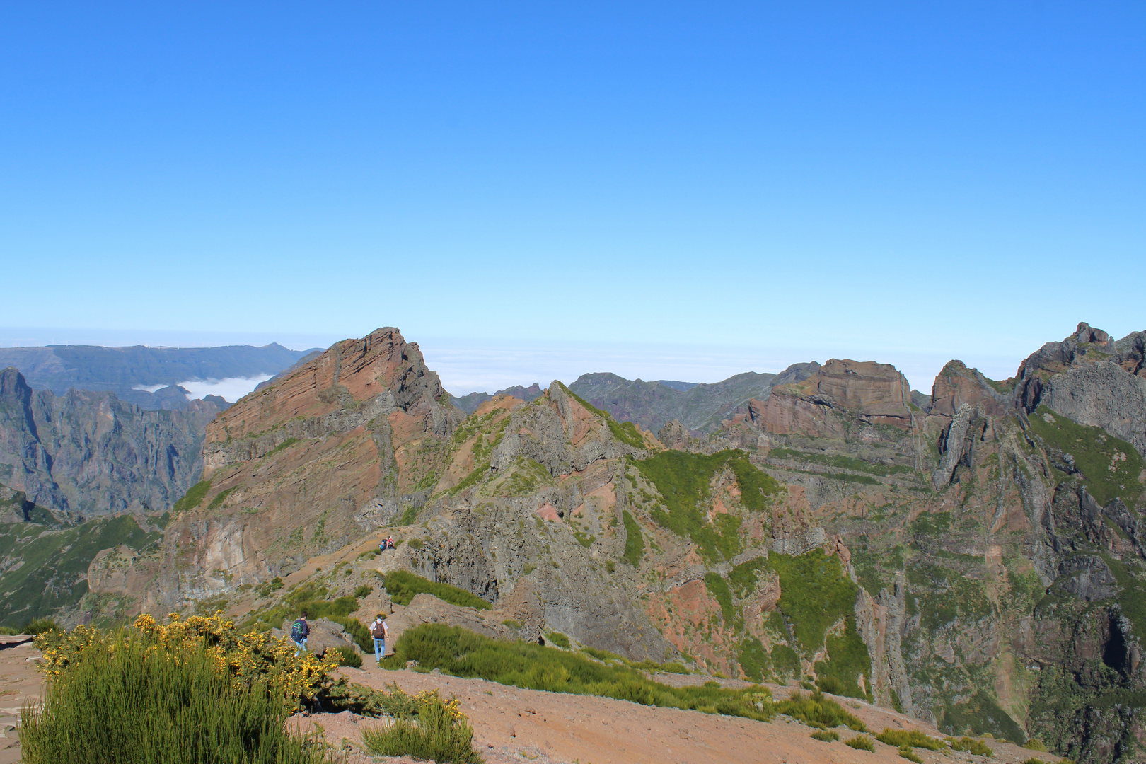 Wandern über den Wolken Madeiras