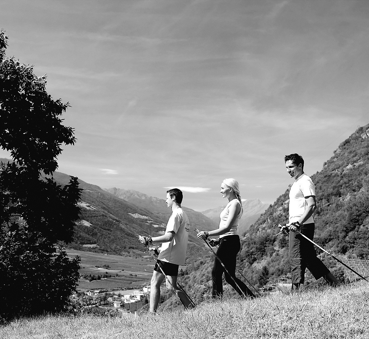 Wandern und Nordic Walking in Südtirol