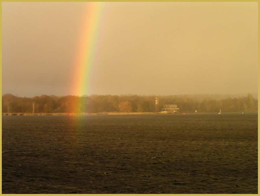 wandernder regenbogen