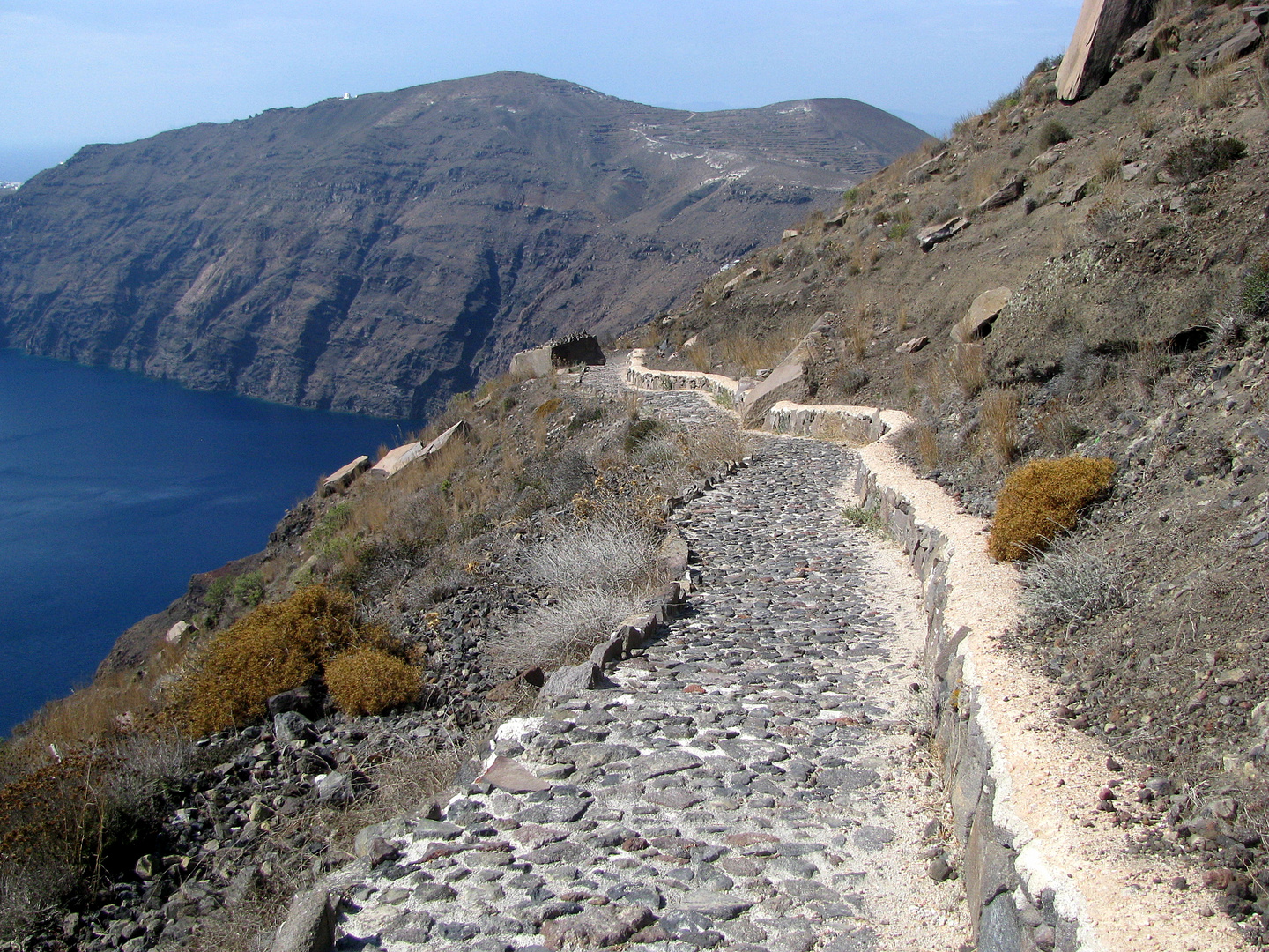 Wanderpad nach Oia  Santorini 2