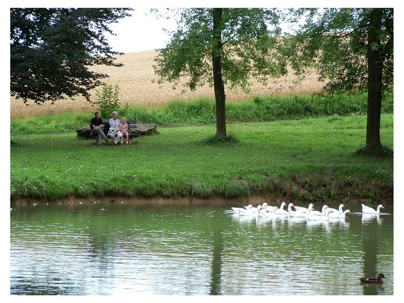 Wanderpause von Berny Janning