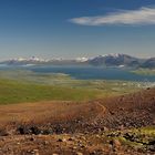 Wanderrung auf den Berg Súlur in Island.