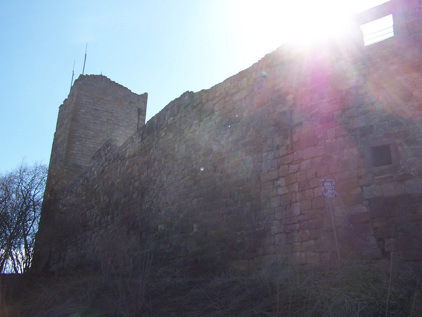 Wanderslebener Burg in Thüringen 3