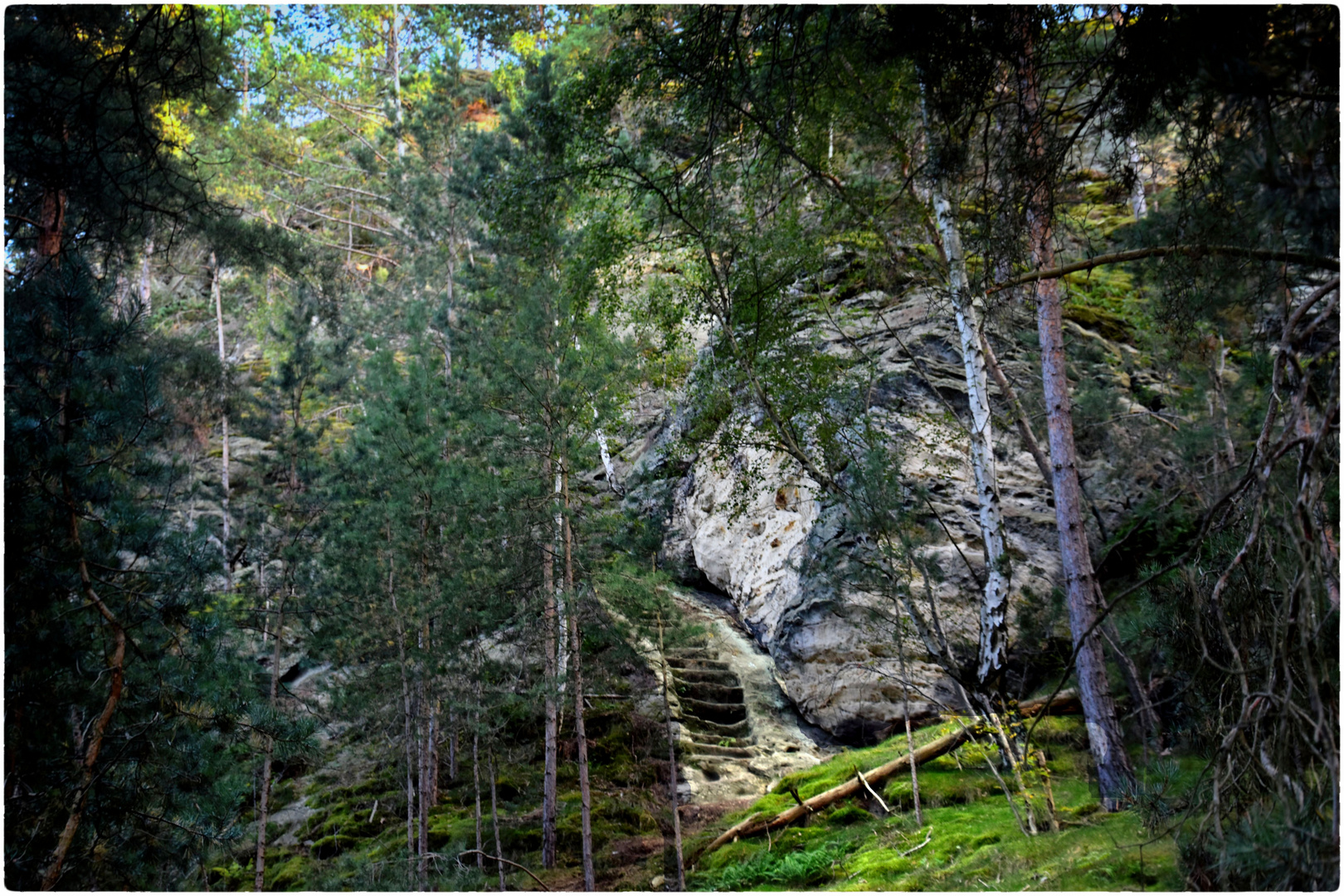 Wanderstieg im Heers