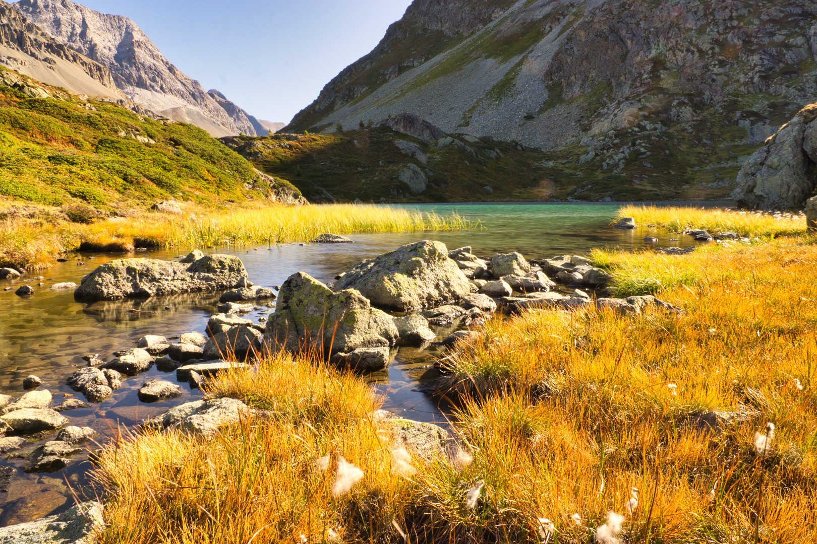 Wanderung Albulatal nach Engadin