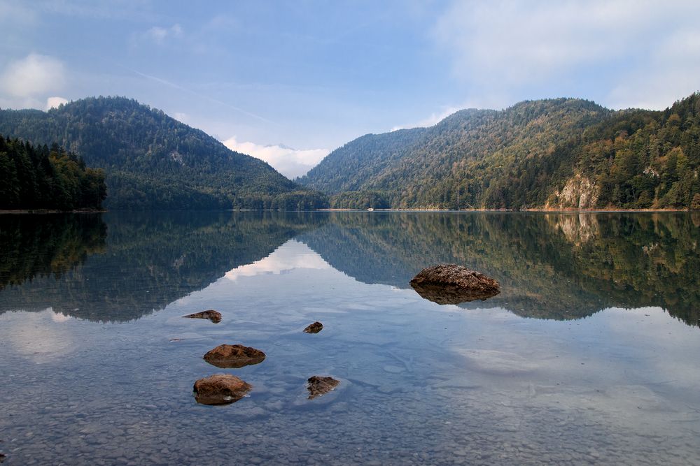 Wanderung am Alpsee