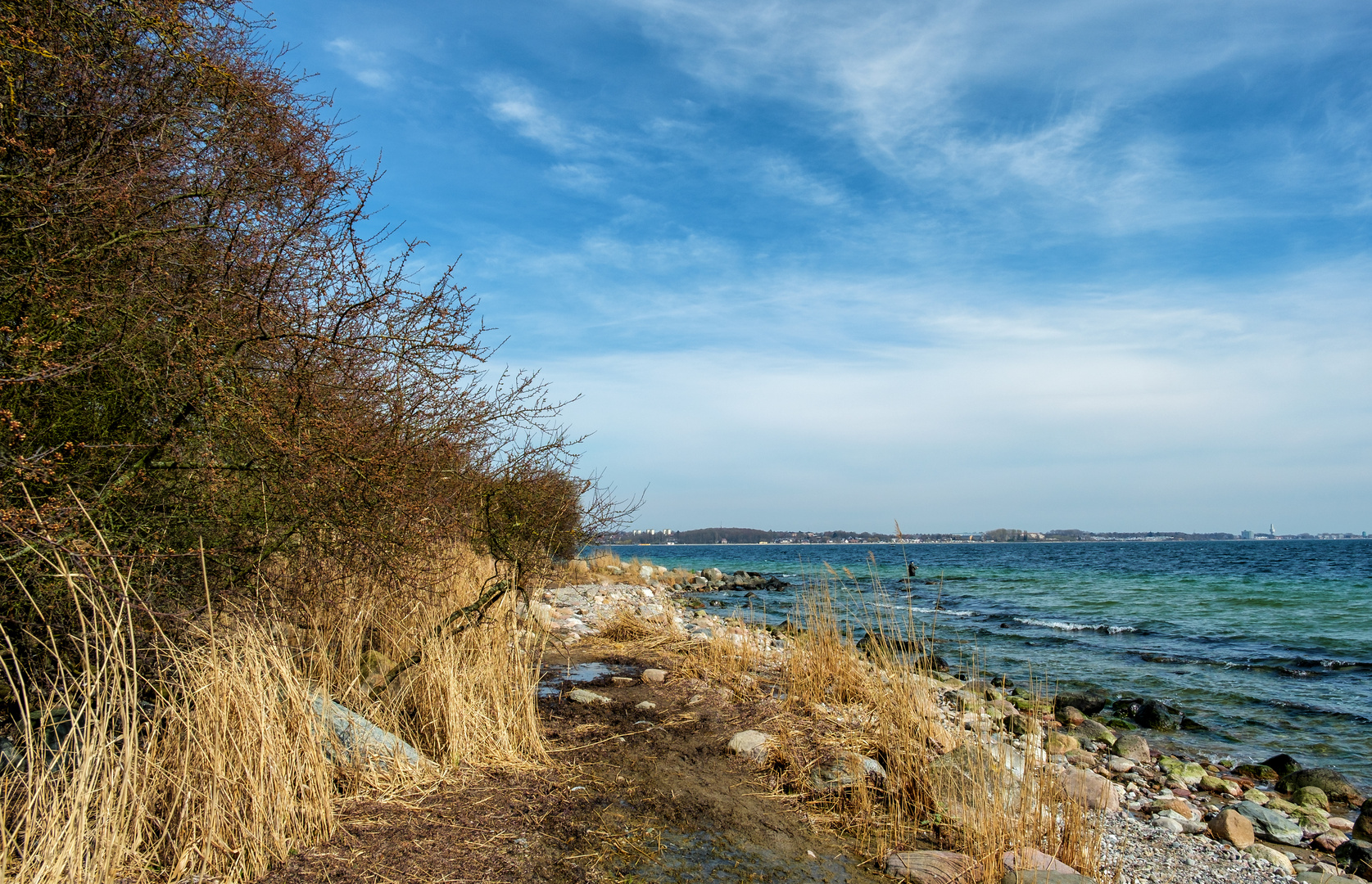 Wanderung am Steilufer