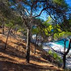 Wanderung am Strand entlang