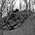 Wanderung am Teuto 2022 - Der "Heidentempel" am Hexenpfad bei Tecklenburg 