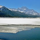 Wanderung auf dem St.Moritzersee 