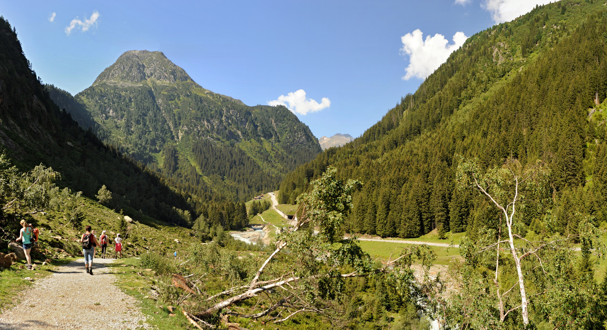 Wanderung auf dem Wilde Wasser Weg