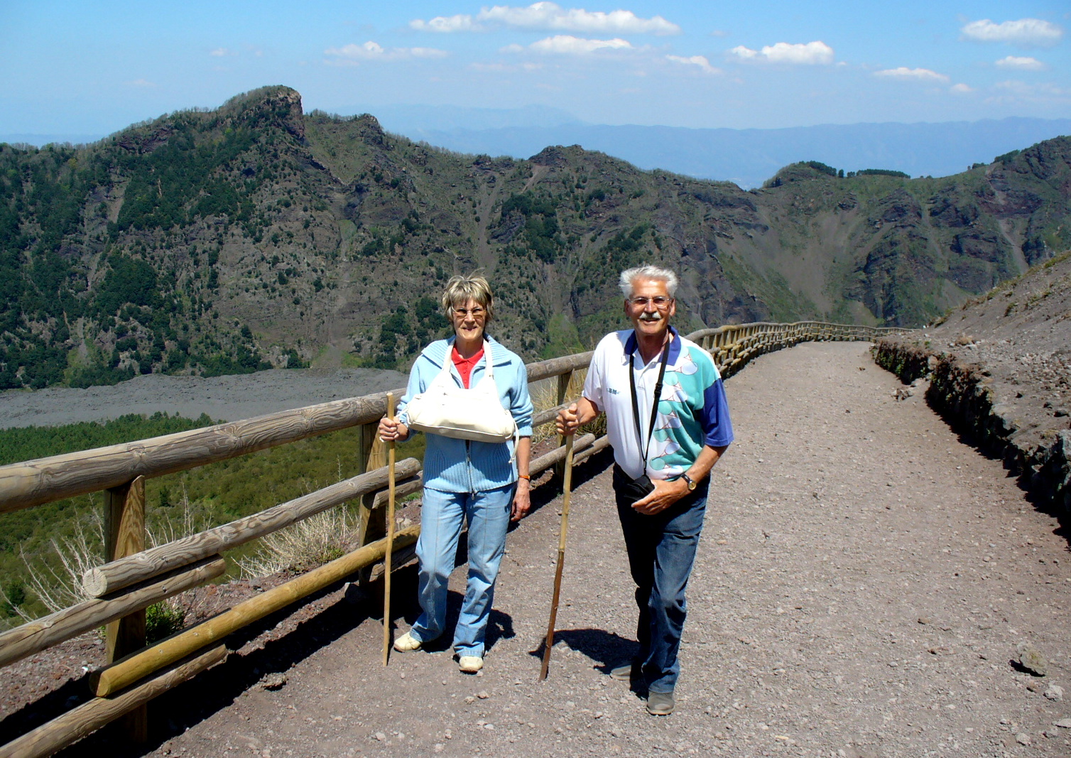 Wanderung auf den VESUV