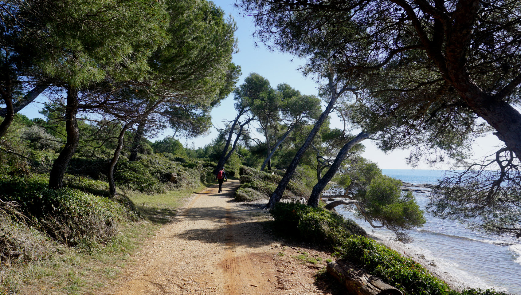 Wanderung auf der Insel Ile Sainte-Marguerite