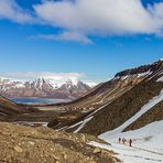 Wanderung auf Spitzbergen