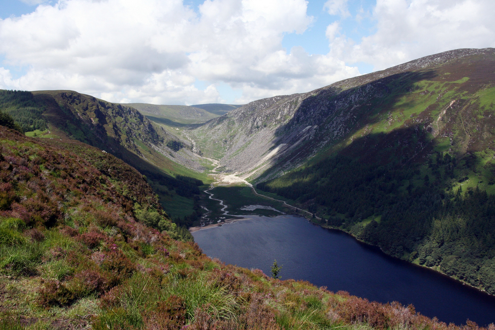 Wanderung bei Glendalough