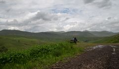 Wanderung Bracklinn-falls und in den Regen...