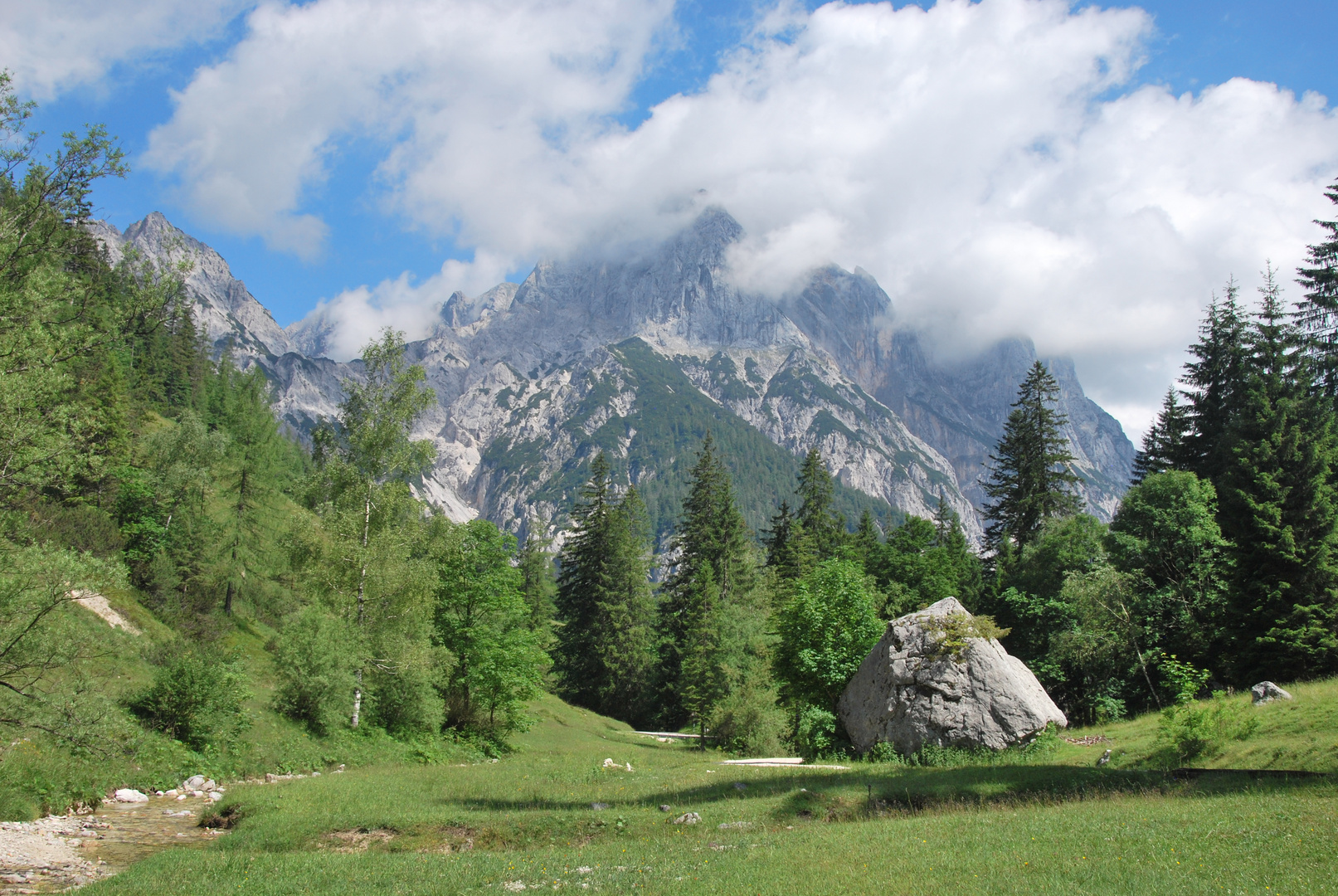 Wanderung durch das Klausbachtal - Berchtesgadener Land