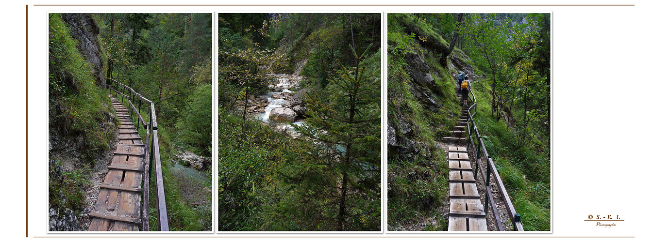 " Wanderung durch die Tscheppaschlucht bei Ferlach "