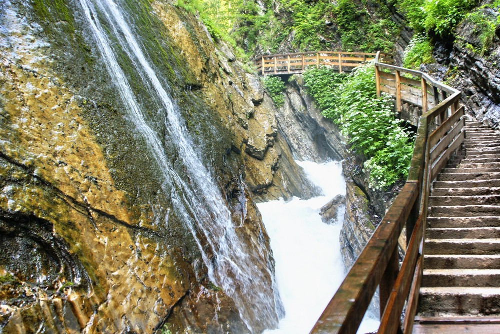 Wanderung durch die Wimbachklamm