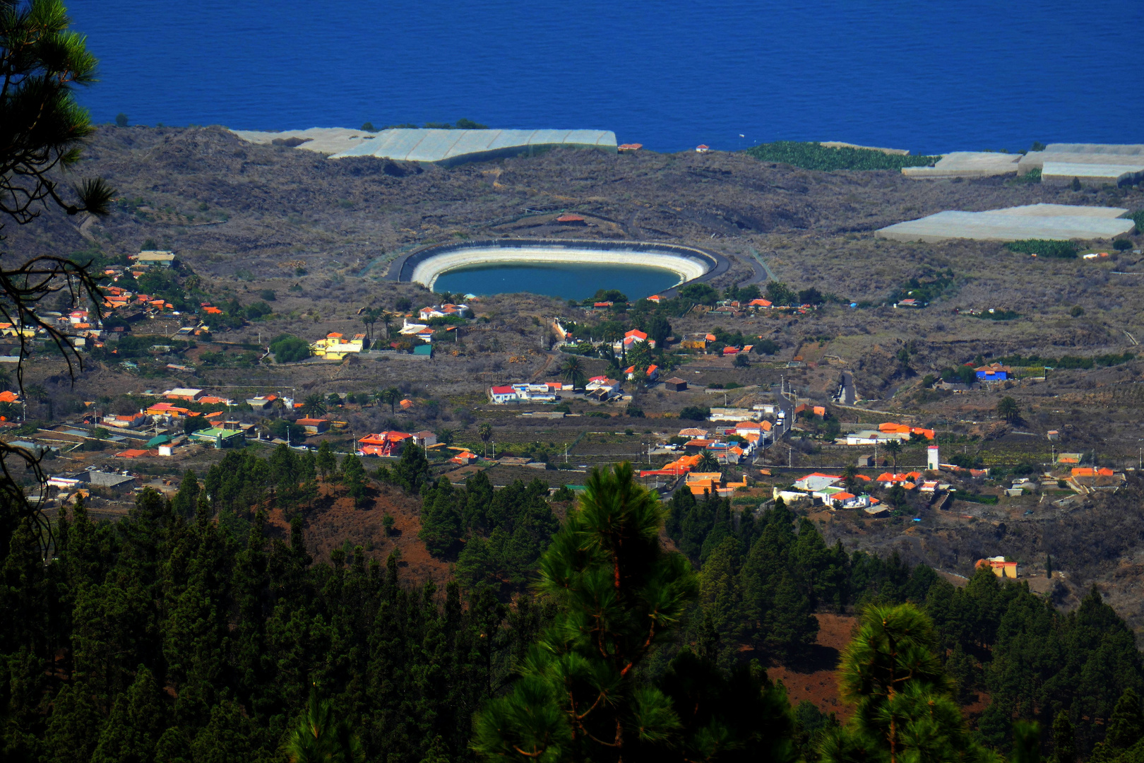 Wanderung El Pilar - Wasserspeicher