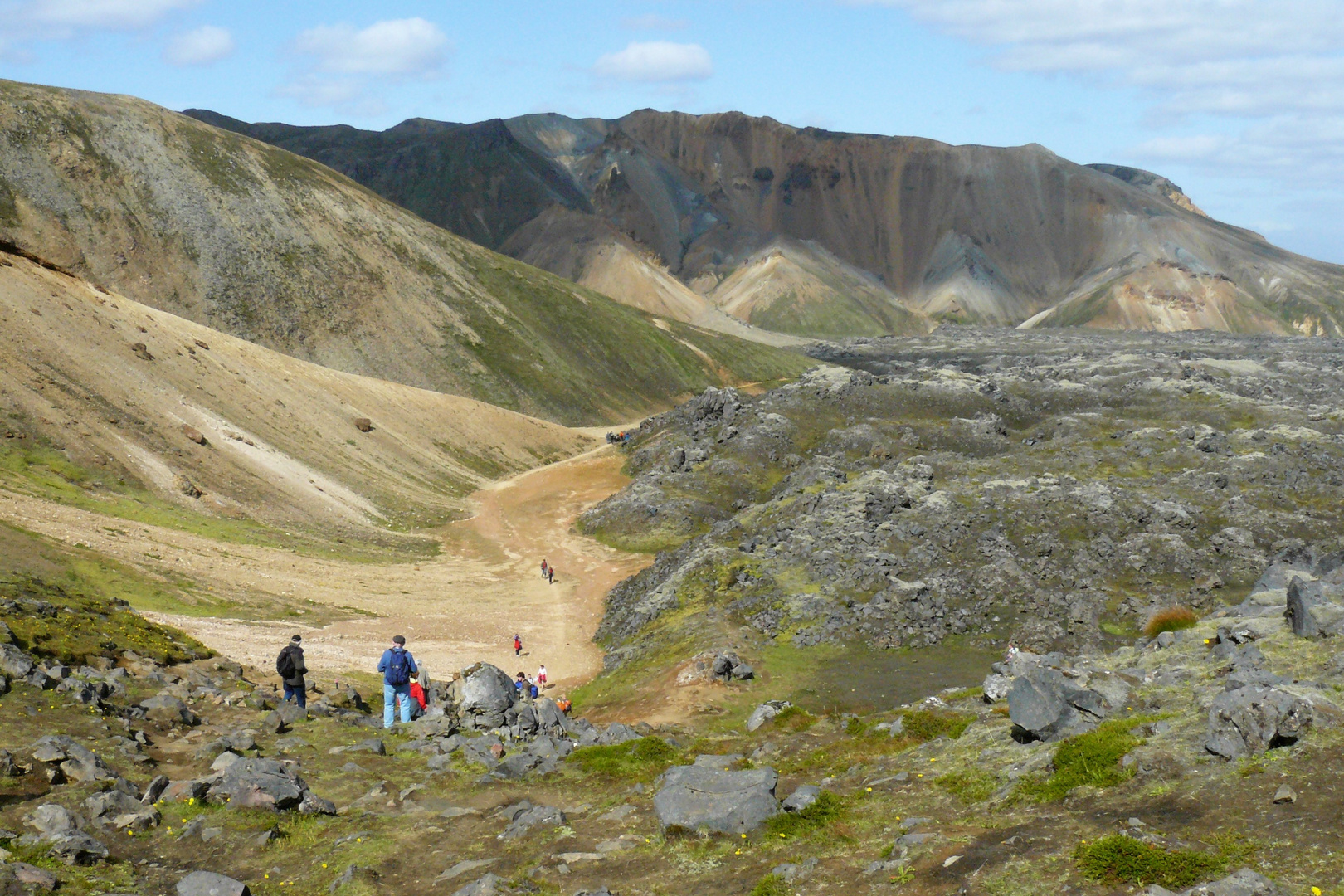 Wanderung im Hochland