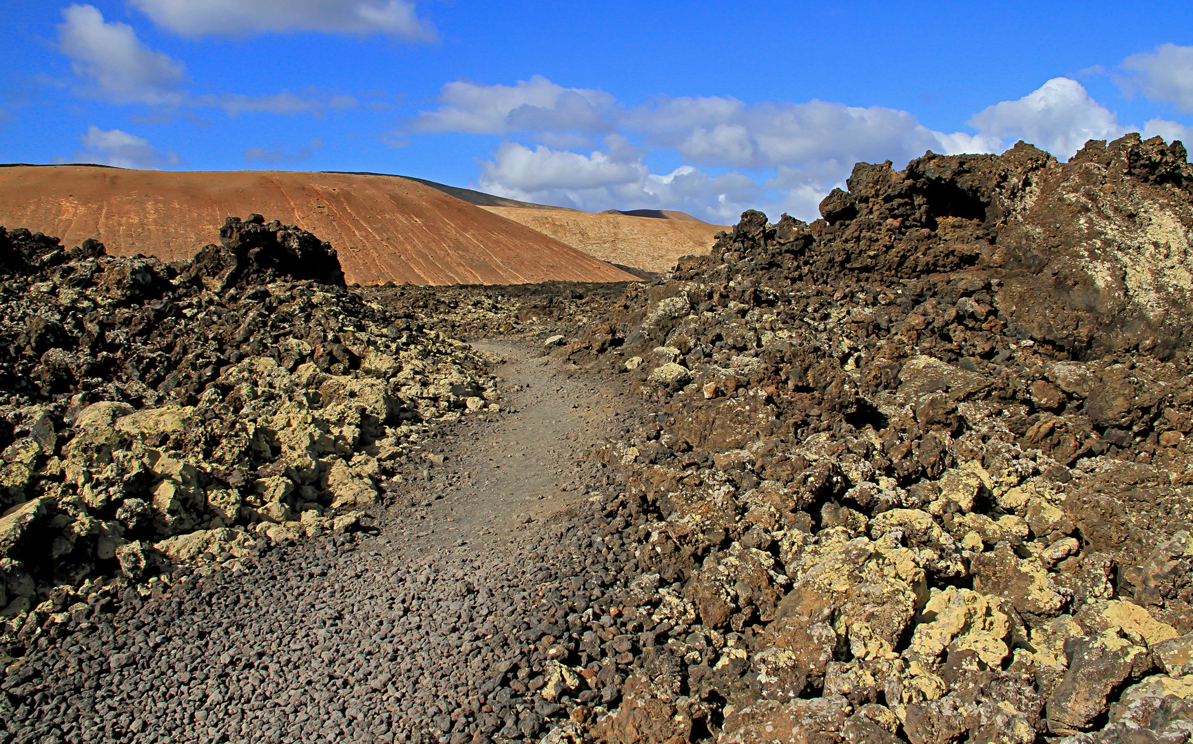 Wanderung im Lavameer