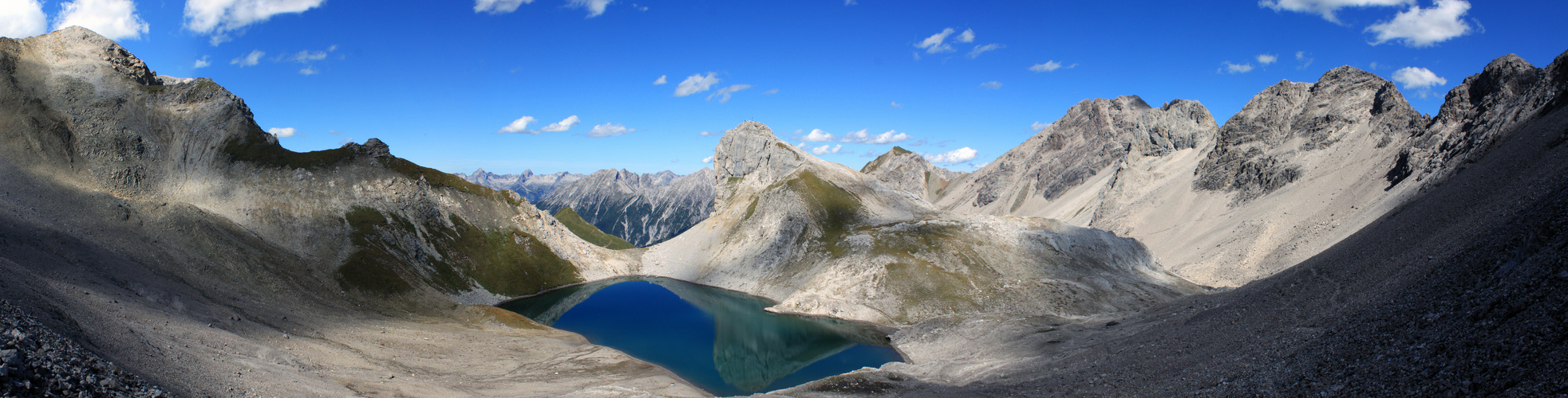 Wanderung im Lechtal Panorama