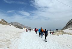 Wanderung im Schnee