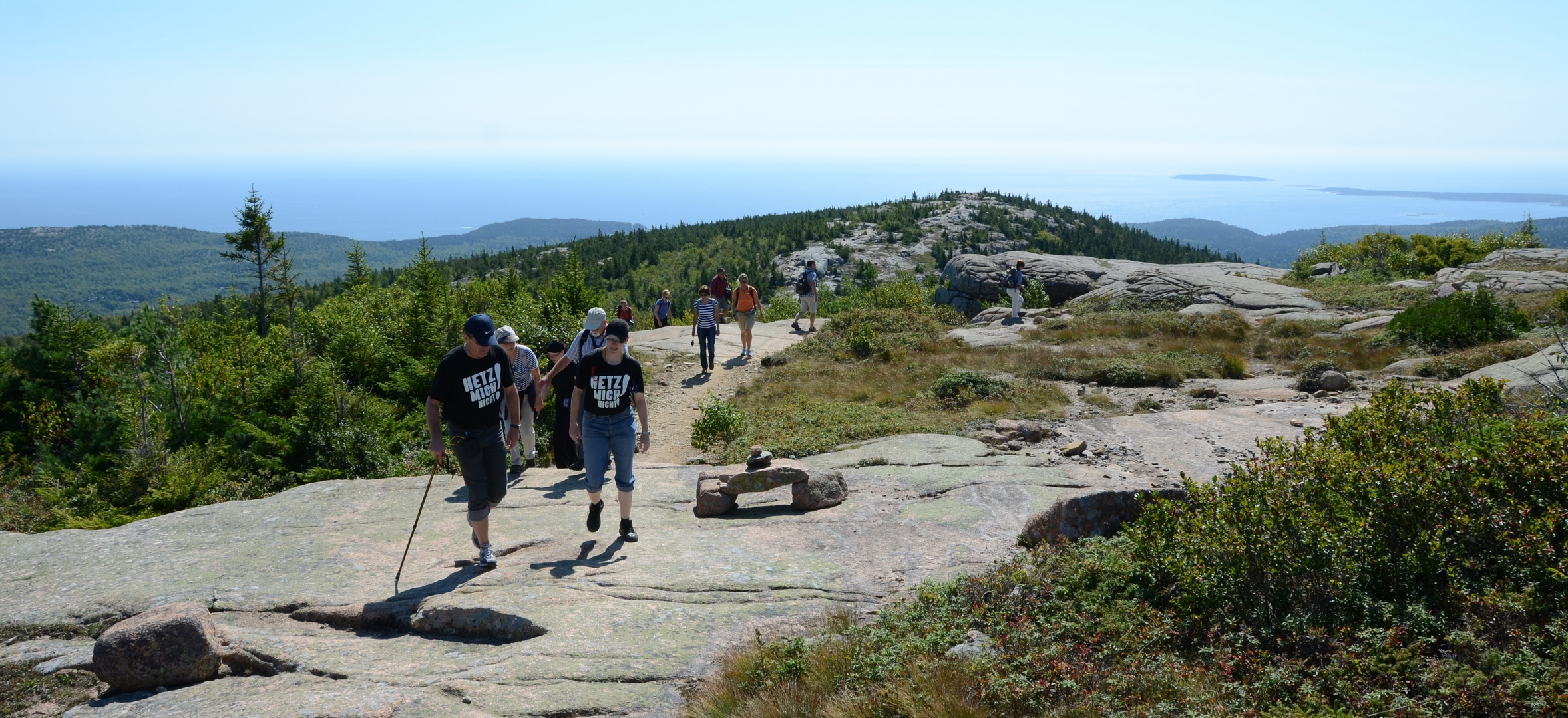 Wanderung in Canada nahe Bar Habor