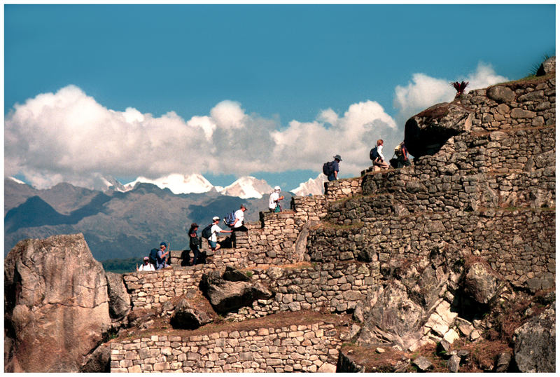 Wanderung in den Anden nähe Machu-pichu