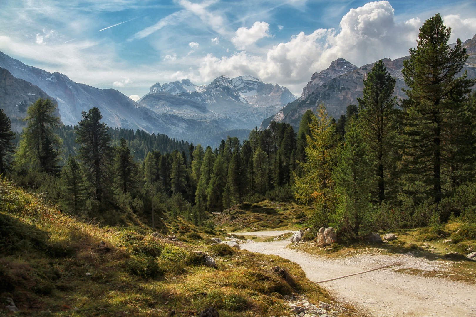 Wanderung in den Dolomiten