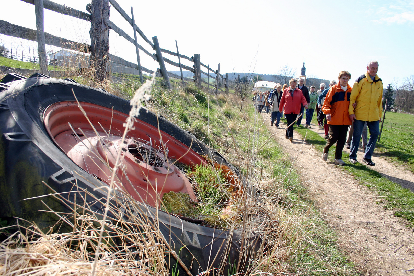 Wanderung in den Frühling