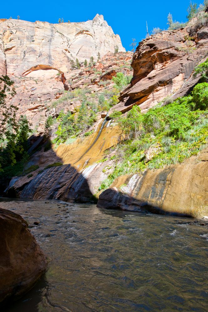 Wanderung in den Narrows / Zwielicht