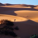 Wanderung in den Sanddünen um den herrlichen See Um el Ma!