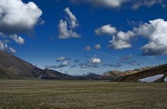 Wanderung in der Nähe von Landmannalaugar II