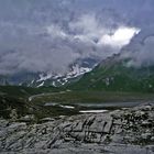 Wanderung in der Surselva oberhalb Flims (Graubünden, Schweiz)