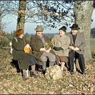 Wanderung in Hohenthann Dezember 1957