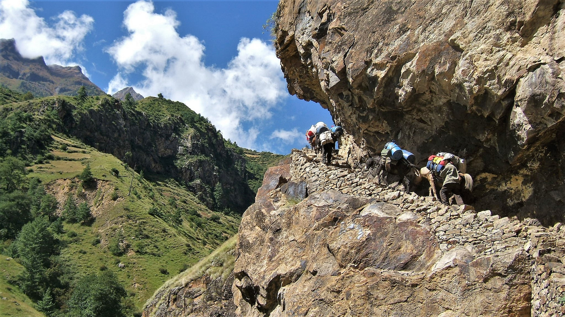 Wanderung ins mystische Hochland von Tibet