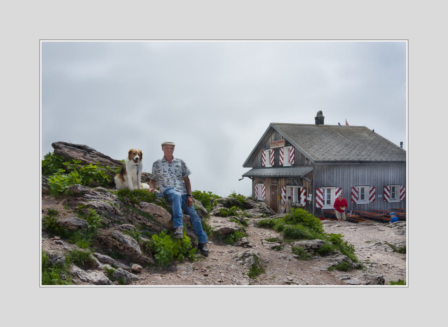 Wanderung mit Lenny, von der Ibergeregg auf den Grossen Mythen