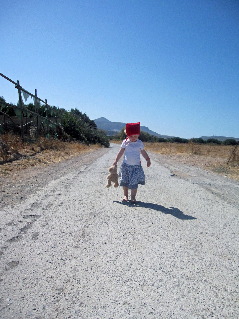 Wanderung mit Teddy