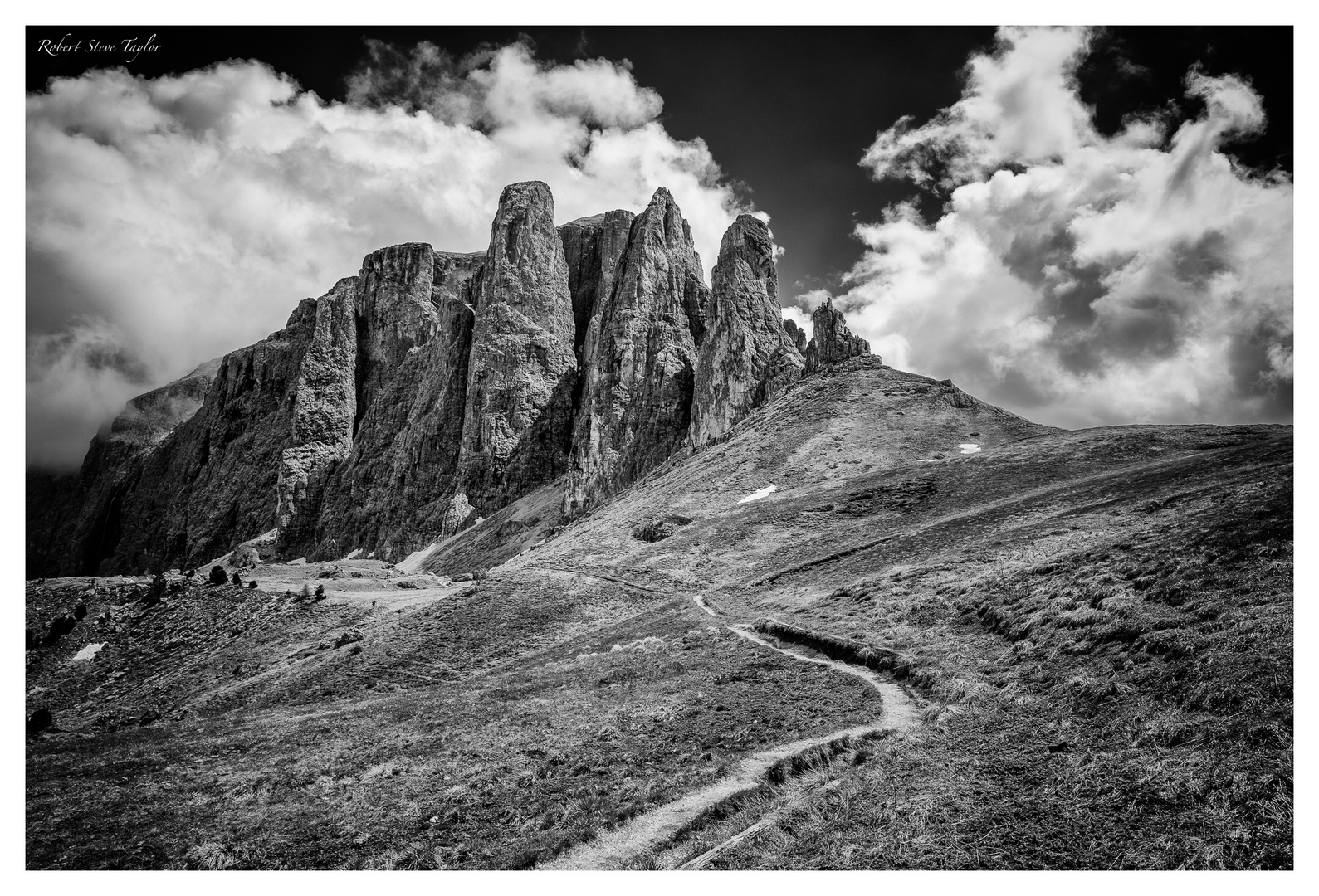 Wanderung oberhalb vom Sellajoch