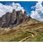 Wanderung oberhalb vom Sellajoch (in Farbe)