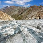 Wanderung über den Gletscher zur Braunschweiger Hütte